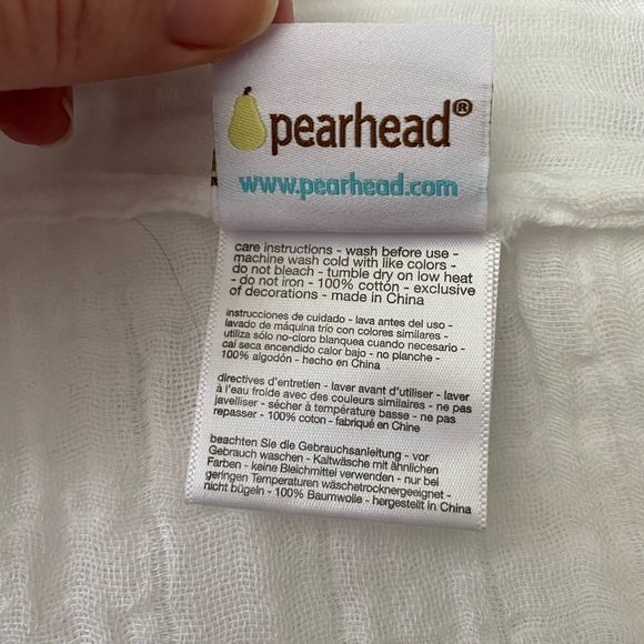 Pearhead WATCH ME GROW MILESTONE PHOTOGRAPHY BLANKET White - Picture 6 of 9